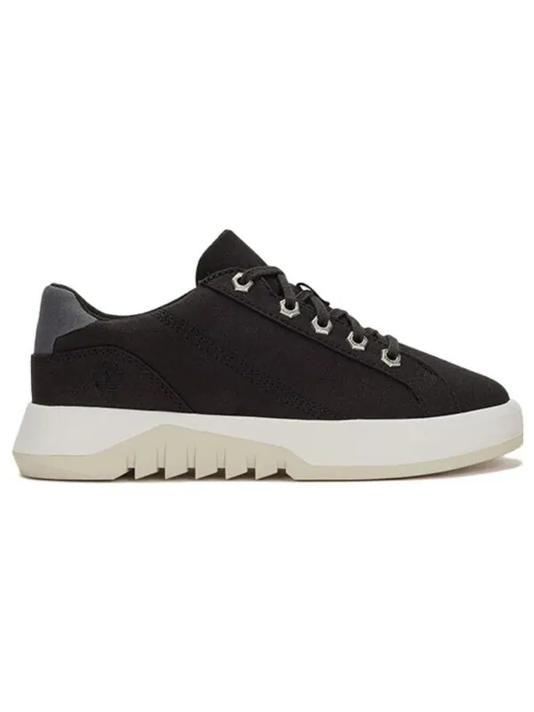 Кроссовки supaway canvas trainers 'black canvas' Timberland — изображение 2 из 4, черный/белый