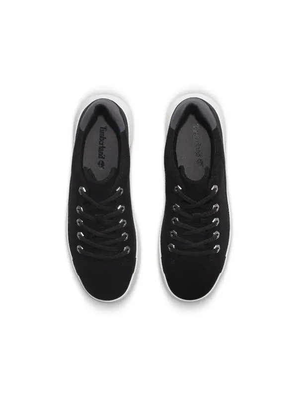 Кроссовки supaway canvas trainers 'black canvas' Timberland — изображение 4 из 4, черный/белый
