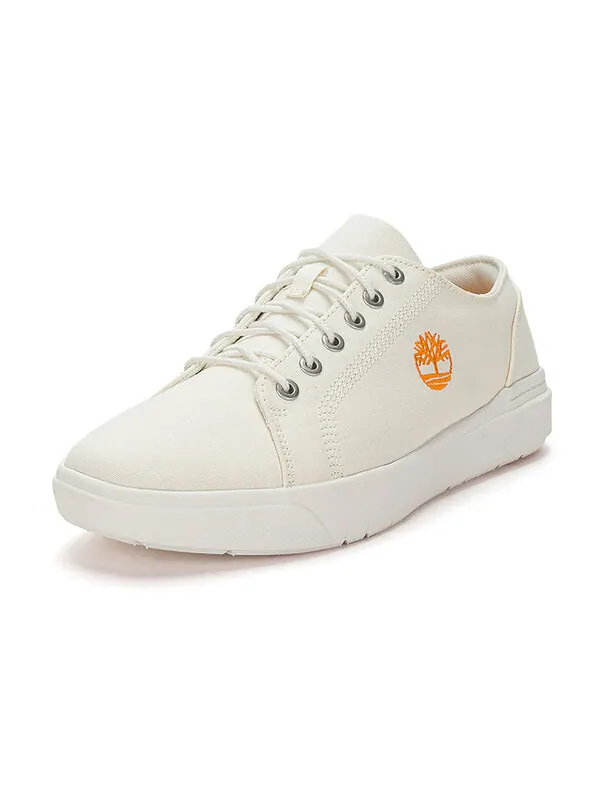 Кроссовки seneca bay fabric oxford shoes 'white' Timberland — изображение 3 из 4, белый/оранжевый