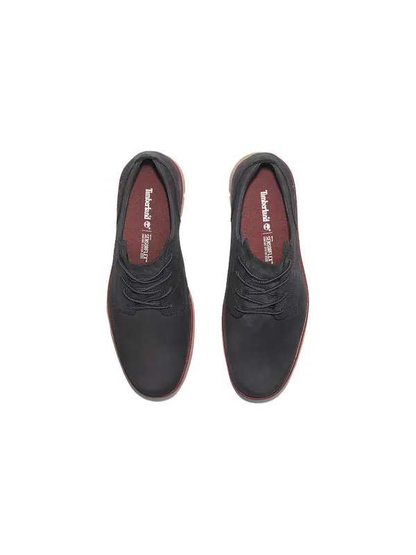 Кроссовки bradstreet leather oxford shoes 'dark grey' Timberland — изображение 4 из 4, серый/бежевый
