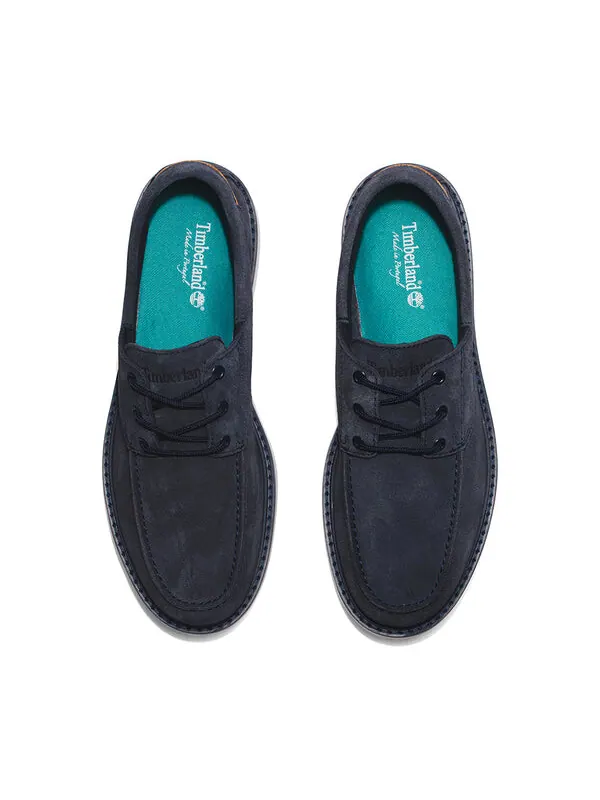 Кроссовки newmarket ii boat shoes 'navy' Timberland — изображение 4 из 4, темно-синий/белый/желтый