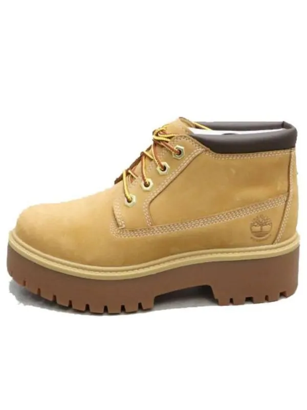 Кроссовки stone street mid lace up waterproof chukka boots 'wheat nubuck' Timberland — изображение 1 из 4