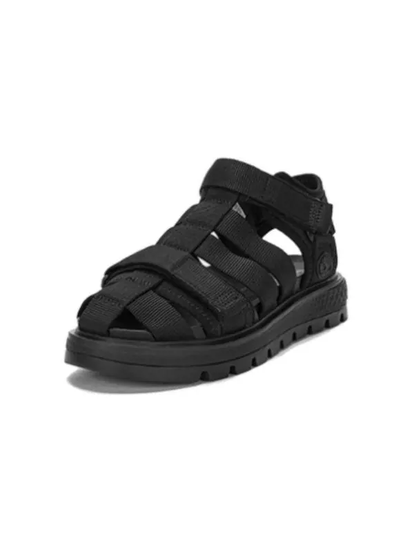 Сандалии ray city ankle strap sandals 'black' Timberland — изображение 2 из 4, черный