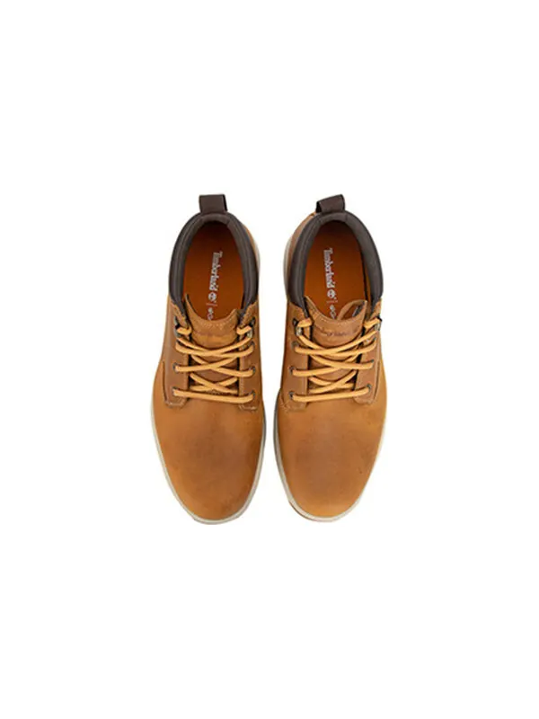 Кроссовки atwells ave waterproof chukka boots 'wheat full grain' Timberland — изображение 4 из 4, желтый/белый/коричневый