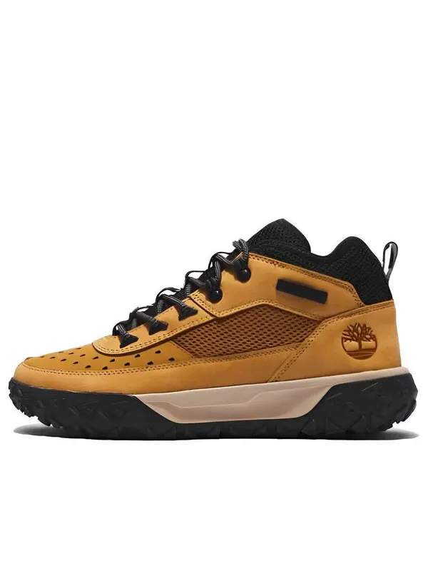 Кроссовки greenstride motion 6 lace up hiking shoes 'wheat' Timberland — изображение 1 из 4, желтый/черный/белый