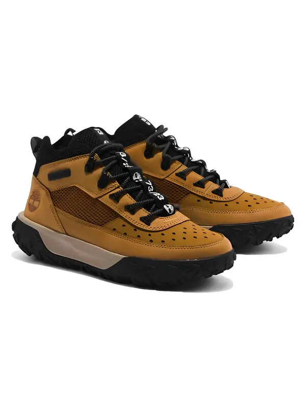 Кроссовки greenstride motion 6 lace up hiking shoes 'wheat' Timberland — изображение 3 из 4, желтый/черный/белый