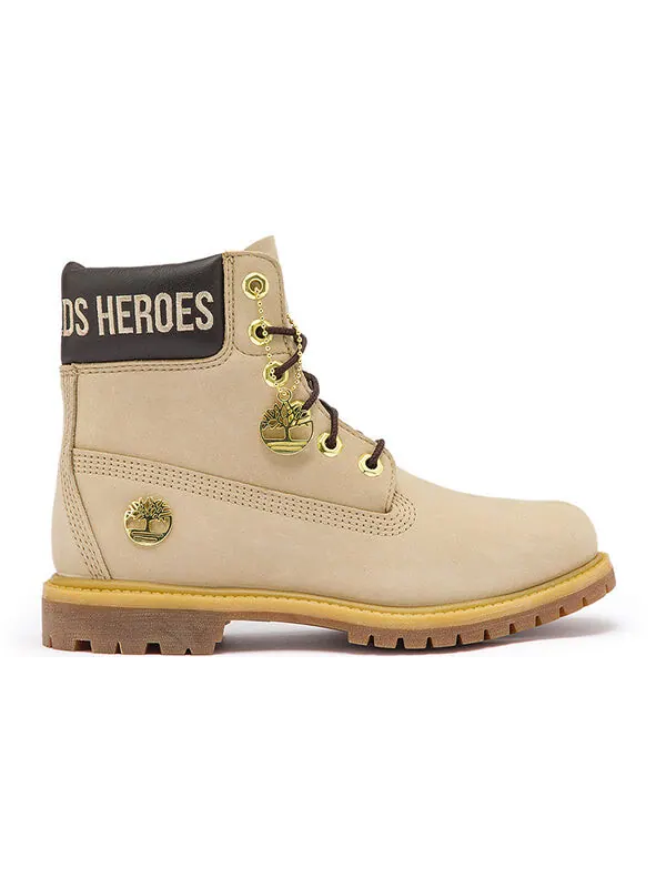 Кроссовки 6 inch premium boots 'light beige nubuck' Timberland — изображение 2 из 4