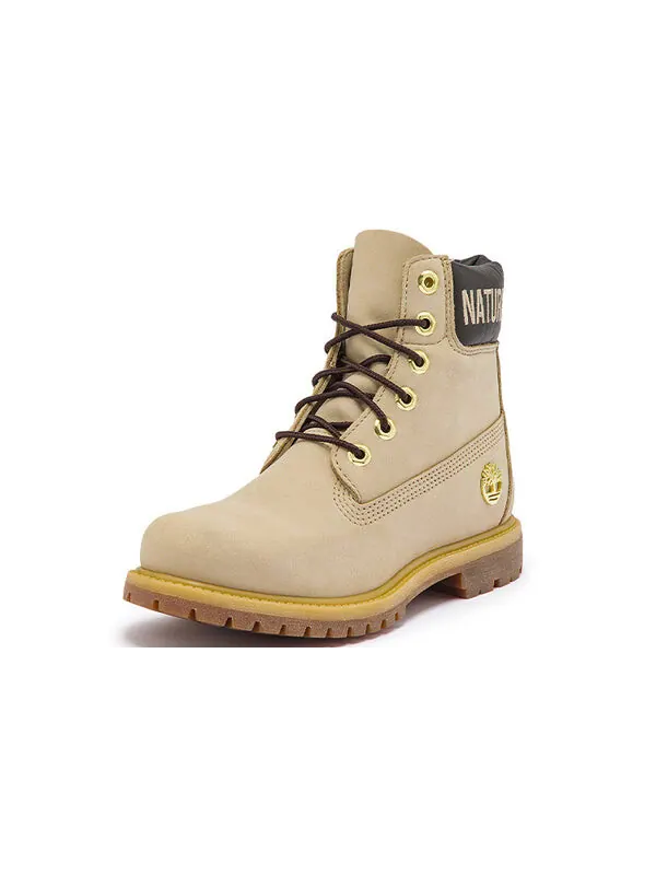Кроссовки 6 inch premium boots 'light beige nubuck' Timberland — изображение 3 из 4