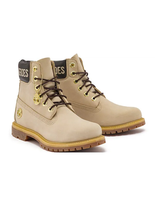 Кроссовки 6 inch premium boots 'light beige nubuck' Timberland — изображение 4 из 4