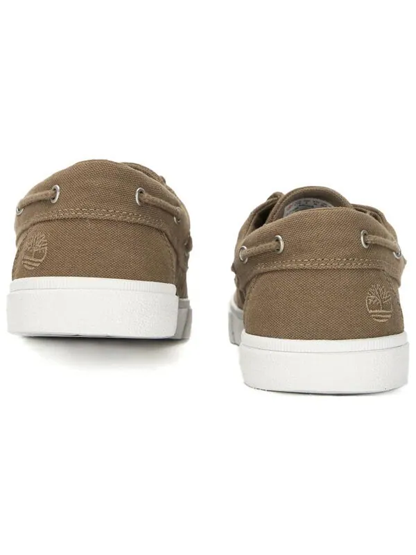 Кроссовки union wharf 2.0 ek+ 2 eye boat shoes 'beige' Timberland — изображение 4 из 4, бежевый
