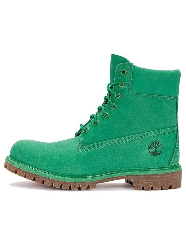 Кроссовки 50th anniversary edition premium 6 inch waterproof boot 'medium green nubuck' Timberland — изображение 1 из 1
