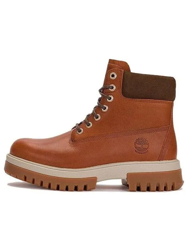 Кроссовки arbor road waterproof 6 inch boot 'brown' Timberland — изображение 1 из 4, коричневый/белый