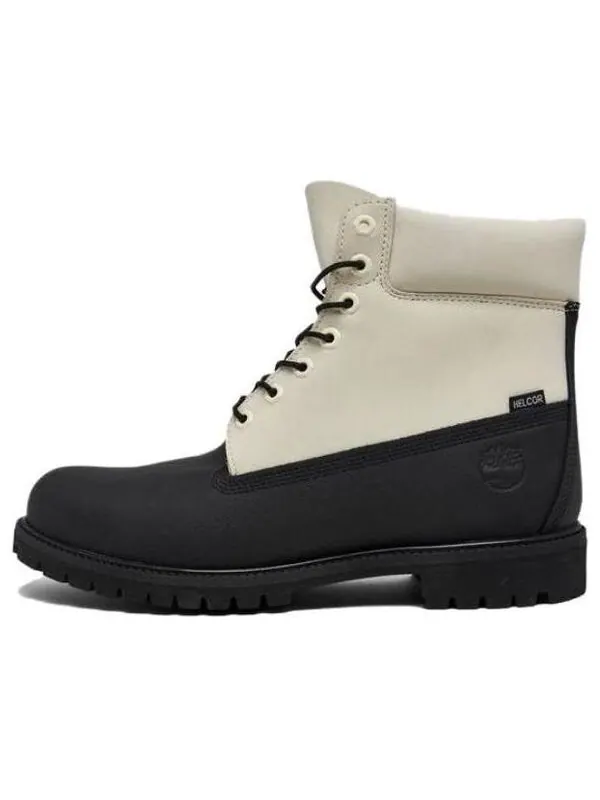 Кроссовки premium 6 inch waterproof boot 'black white' Timberland — изображение 1 из 4, черный/белый