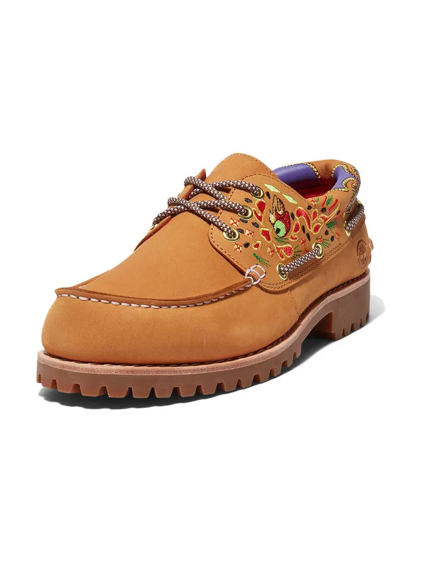 Шлепанцы Timberland 3-Holes Boot Shoes x CLOT 'Wheat' — изображение 2 из 5, пшеница