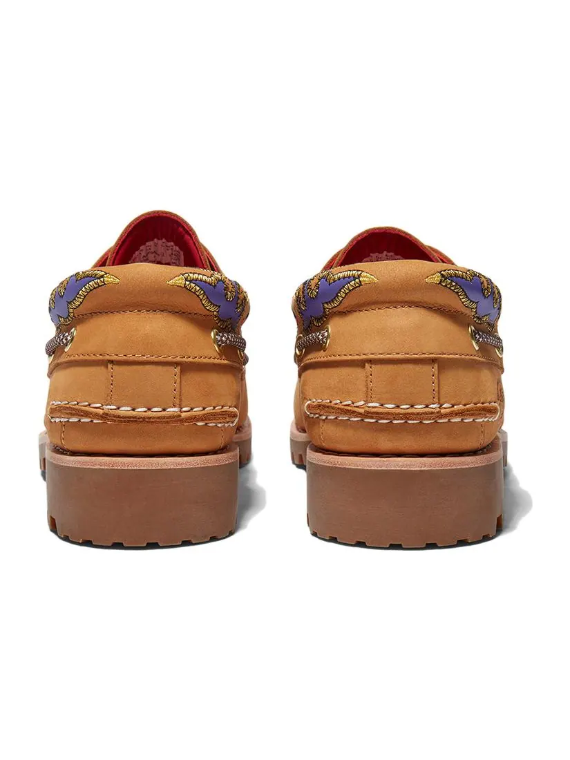 Шлепанцы Timberland 3-Holes Boot Shoes x CLOT 'Wheat' — изображение 4 из 5, пшеница