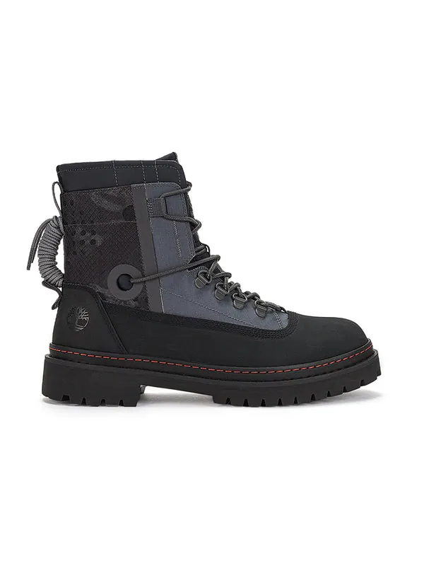 Кроссовки x raeburn pull-on wide fit boot 'steel grey' Timberland — изображение 2 из 4, серый/черный/красный