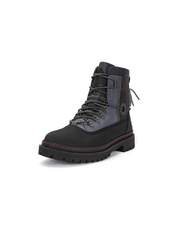 Кроссовки x raeburn pull-on wide fit boot 'steel grey' Timberland — изображение 3 из 4, серый/черный/красный