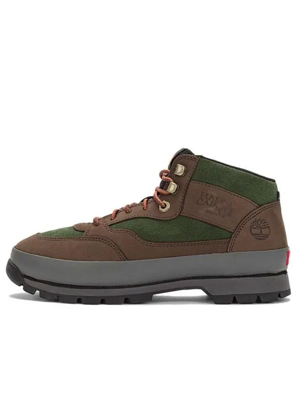 Кроссовки x timberland half cab hiker 'brown' Vans — изображение 1 из 4, коричневый/зеленый