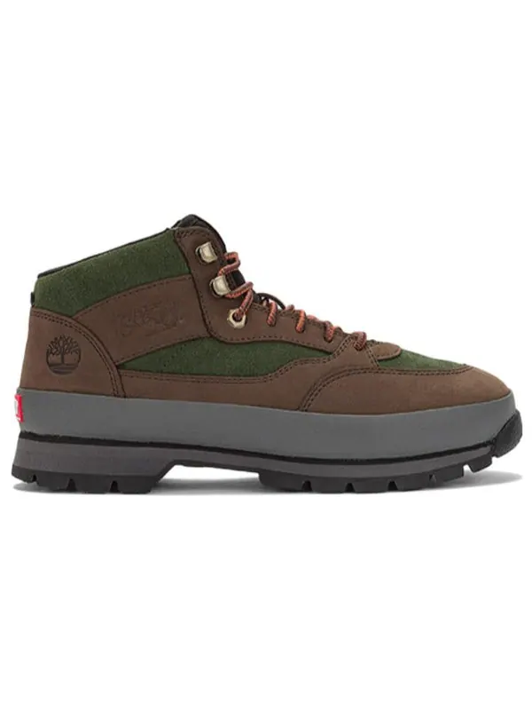 Кроссовки x timberland half cab hiker 'brown' Vans — изображение 2 из 4, коричневый/зеленый