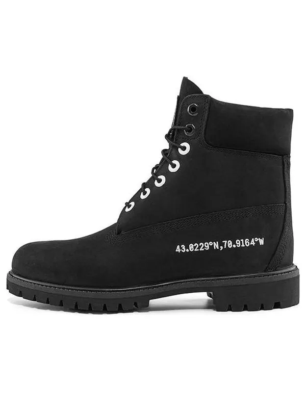 Кроссовки 6 inch premium coordinate boot 'black' Timberland — изображение 1 из 4, черный/белый