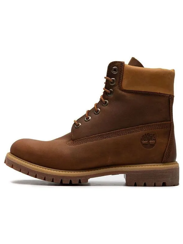 Кроссовки premium 6 inch waterproof boot 'medium brown yellow' Timberland — изображение 1 из 4, коричневый/желтый