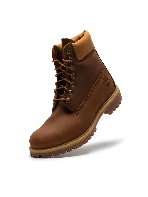 Кроссовки premium 6 inch waterproof boot 'medium brown yellow' Timberland — изображение 3 из 4, коричневый/желтый