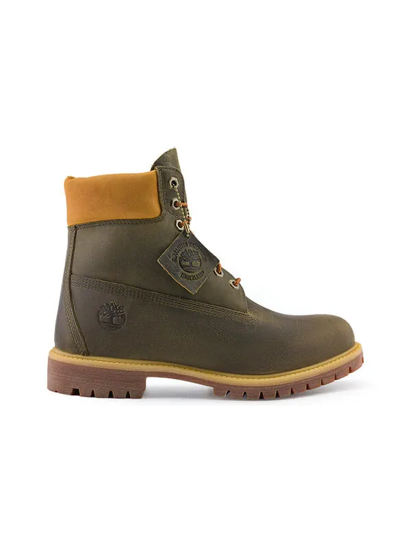 Кроссовки premium 6 inch waterproof boot 'olive green yellow' Timberland — изображение 2 из 4