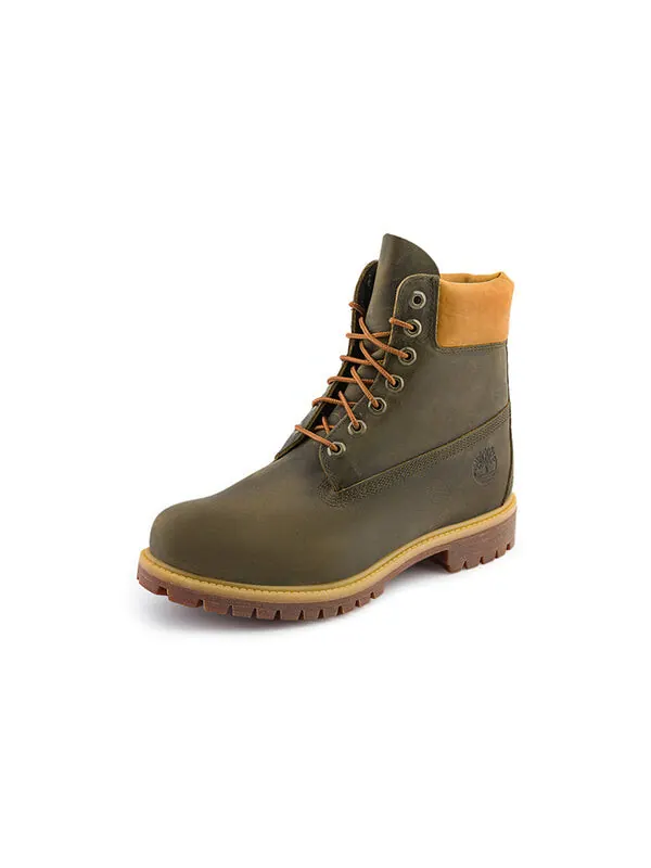 Кроссовки premium 6 inch waterproof boot 'olive green yellow' Timberland — изображение 3 из 4