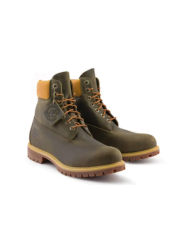 Кроссовки premium 6 inch waterproof boot 'olive green yellow' Timberland — изображение 4 из 4