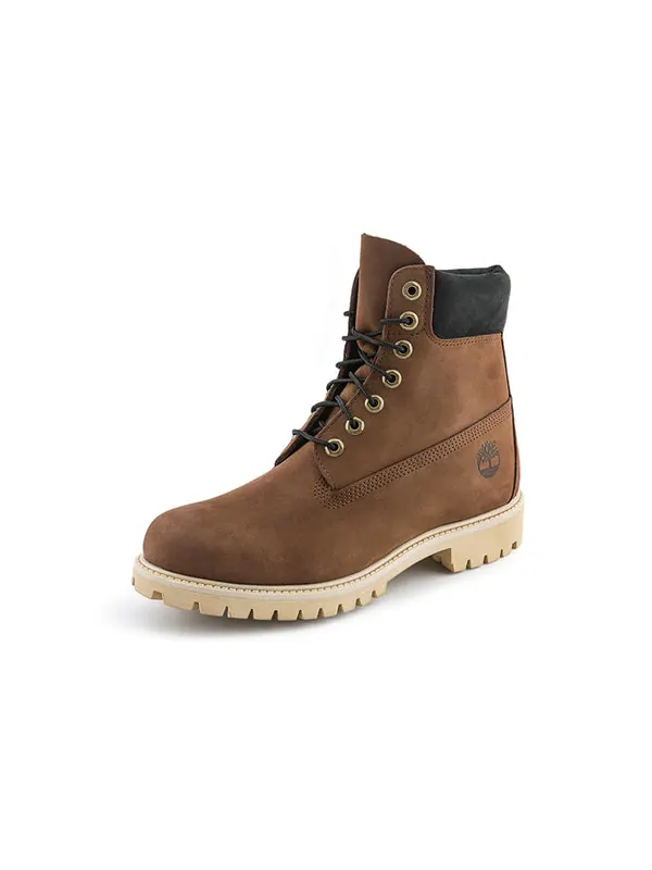 Кроссовки premium 6-inch waterproof boot 'rust' Timberland — изображение 3 из 4, коричневый/черный/белый