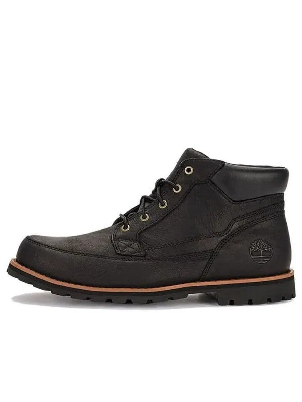 Кроссовки attleboro premium chukka boot 'black full grain' Timberland — изображение 1 из 4, черный/оранжевый