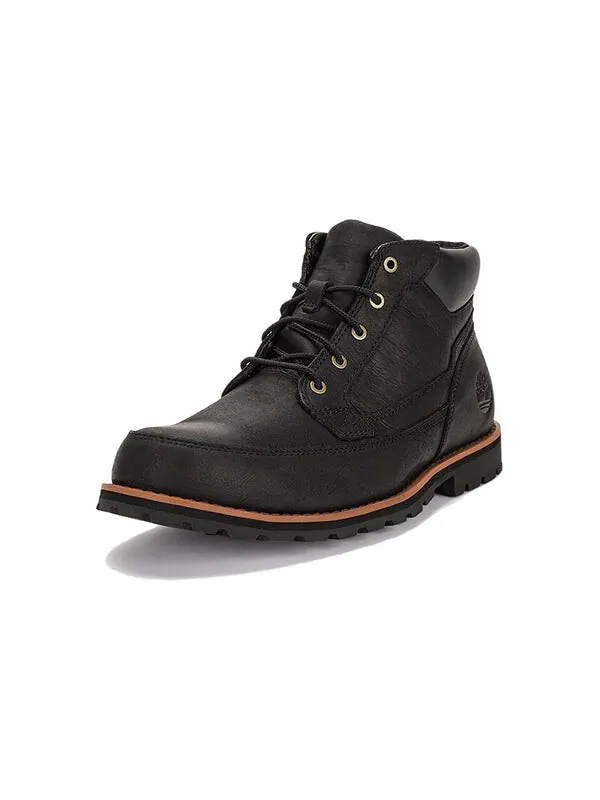 Кроссовки attleboro premium chukka boot 'black full grain' Timberland — изображение 2 из 4, черный/оранжевый