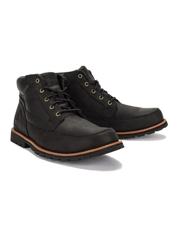 Кроссовки attleboro premium chukka boot 'black full grain' Timberland — изображение 3 из 4, черный/оранжевый