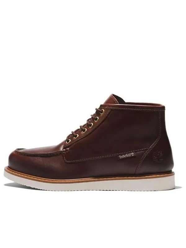 Кроссовки newmarket ii chukka boot 'dark brown' Timberland — изображение 1 из 4, коричневый/белый