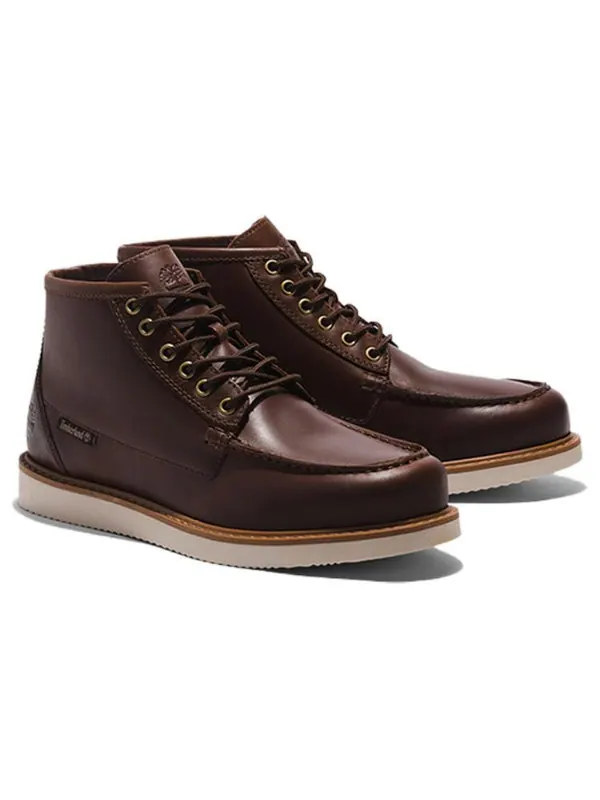 Кроссовки newmarket ii chukka boot 'dark brown' Timberland — изображение 3 из 4, коричневый/белый