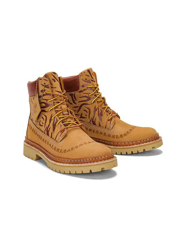 Кроссовки x clot future73 timberloop 6-inch boot 'wheat' Timberland — изображение 2 из 4, желтый/коричневый