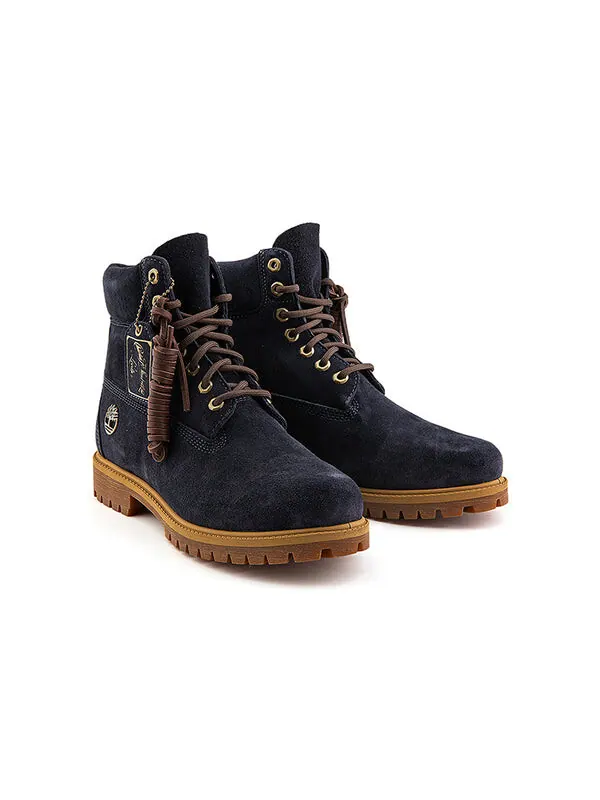 Кроссовки c.f. stead indigo suede heritage 6 inch boot 'dark blue suede' Timberland — изображение 4 из 4