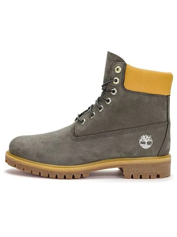 Кроссовки 6 inch premium waterproof boot 'dark green nubuck' Timberland — изображение 1 из 4