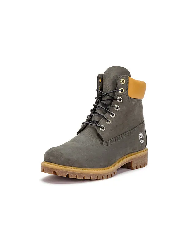 Кроссовки 6 inch premium waterproof boot 'dark green nubuck' Timberland — изображение 3 из 4