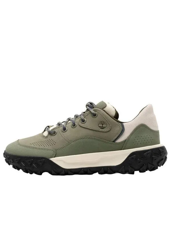 Кроссовки greenstride motion 6 hiking shoes 'dark green nubuck' Timberland — изображение 1 из 4, зеленый/белый/черный