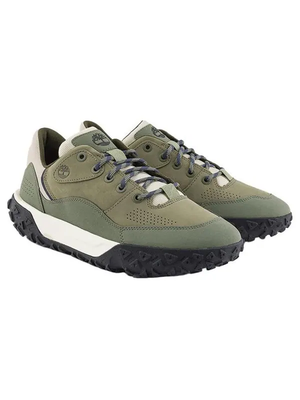 Кроссовки greenstride motion 6 hiking shoes 'dark green nubuck' Timberland — изображение 3 из 4, зеленый/белый/черный