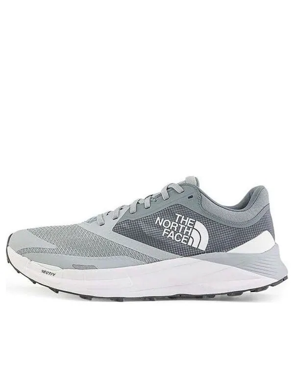 Кроссовки vectiv enduris iii hiking shoes 'high rise grey monument grey' The North Face — изображение 1 из 4, серый/белый