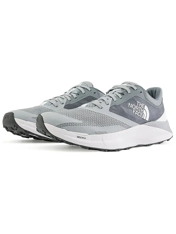Кроссовки vectiv enduris iii hiking shoes 'high rise grey monument grey' The North Face — изображение 3 из 4, серый/белый