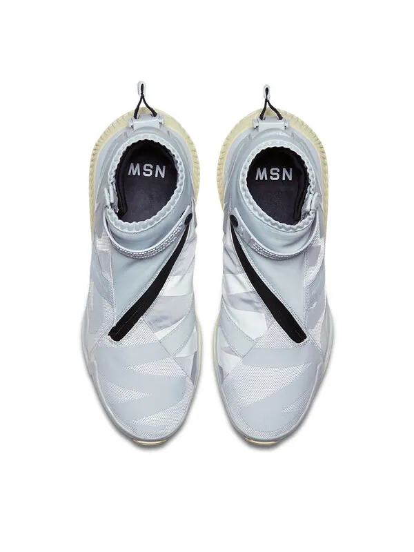Кроссовки gyakusou x гетры сапоги Nike — изображение 4 из 4, белый/платиновый/черный