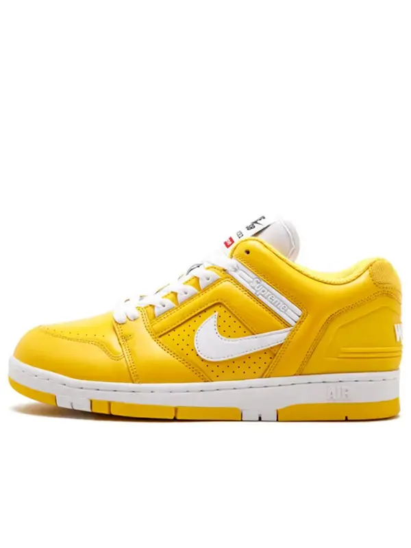 Кроссовки x supreme air force 2 Nike — изображение 1 из 4, желтый/белый