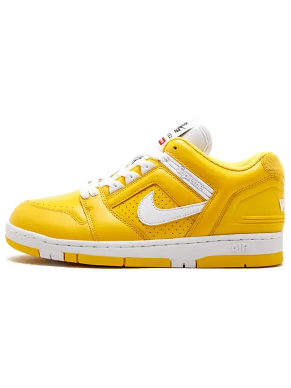 Кроссовки x supreme air force 2 Nike — изображение 2 из 4, желтый/белый