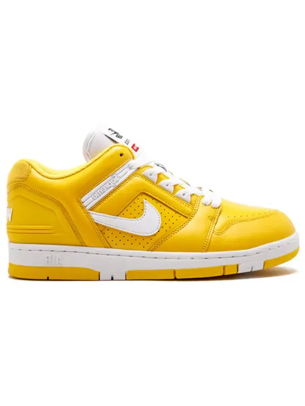 Кроссовки x supreme air force 2 Nike — изображение 3 из 4, желтый/белый