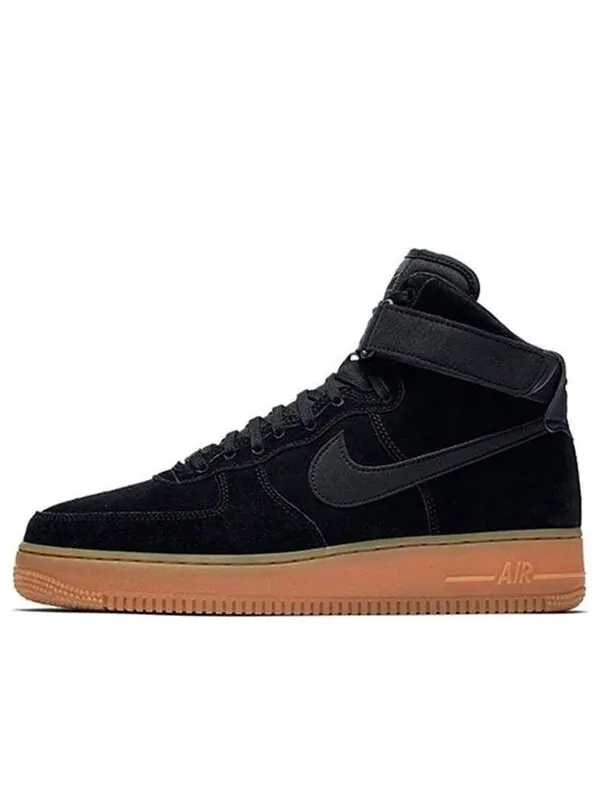 Кроссовки air force 1 high 07 lv8 замша Nike — изображение 1 из 4, черный