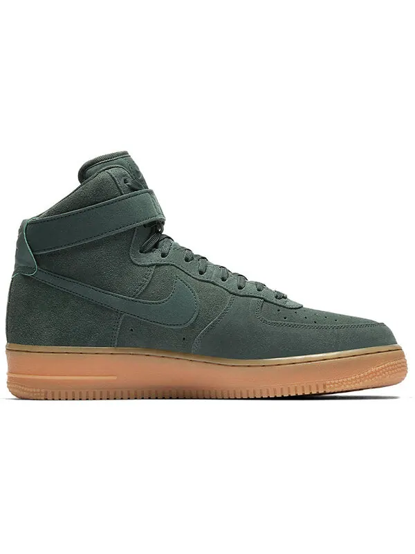 Кроссовки air force 1 high 07 lv8 замша Nike — изображение 2 из 4, зеленый