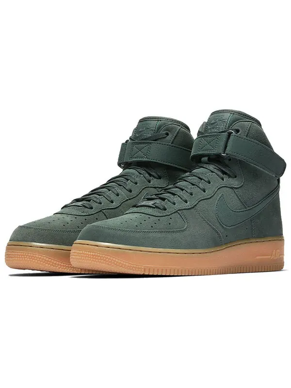 Кроссовки air force 1 high 07 lv8 замша Nike — изображение 3 из 4, зеленый